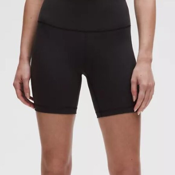 NWOT Lululemon Wunder Train High-Rise Short 6"  Black Size 8 - Picture 3 of 3